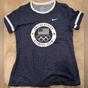 Nike Navy Team USA T Shirt